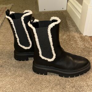 Express Black Winter Boots